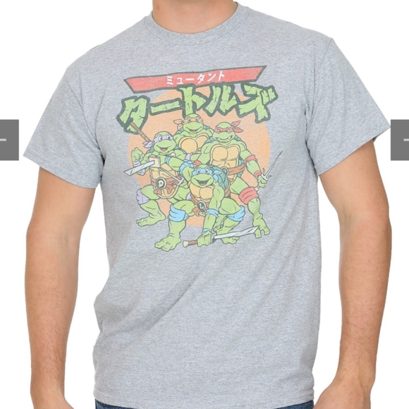 Other - New RARE TMNT Ninja Turtles Japanese Logo Shirt